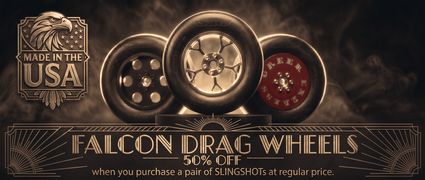 Falcon Rear Drag wheels 2.2/3.0