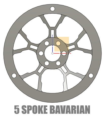 Falcon Rear Drag wheels 2.2/3.0