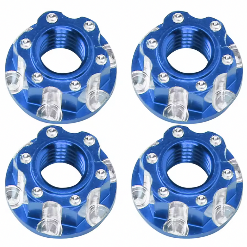 Aluminum M4 Wheel Nuts