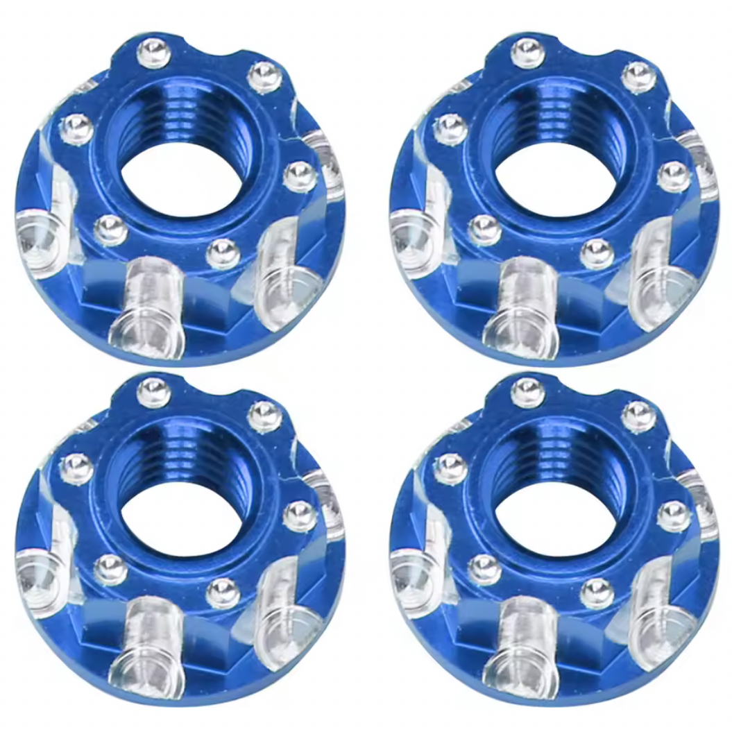 Aluminum M4 Wheel Nuts