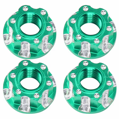 Aluminum M4 Wheel Nuts