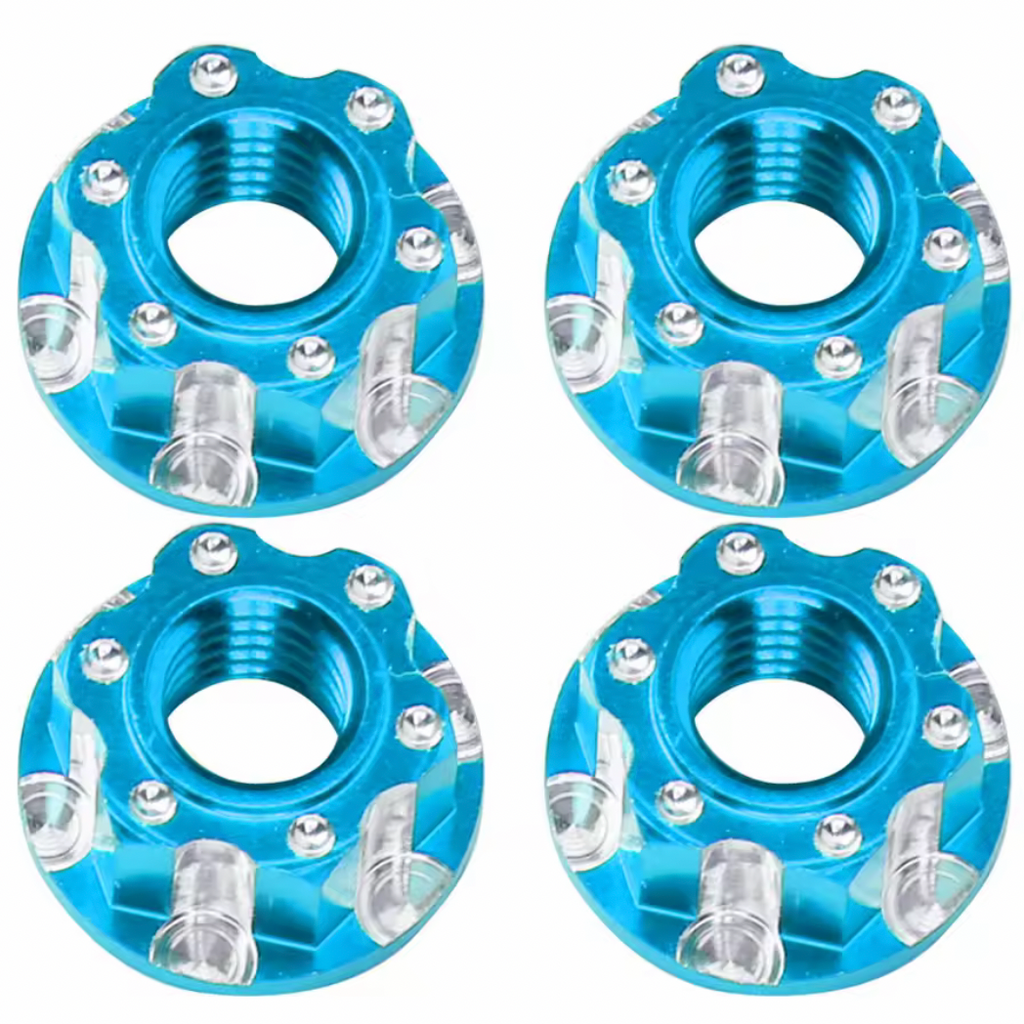 Aluminum M4 Wheel Nuts