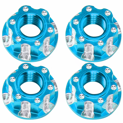 Aluminum M4 Wheel Nuts