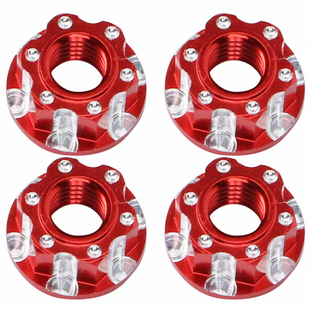 Aluminum M4 Wheel Nuts