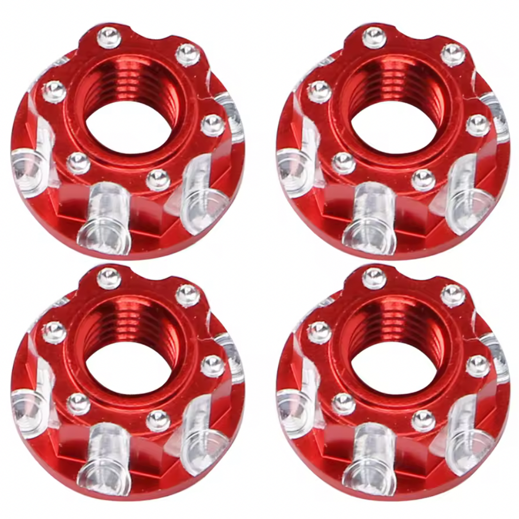 Aluminum M4 Wheel Nuts