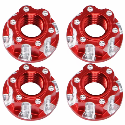 Aluminum M4 Wheel Nuts