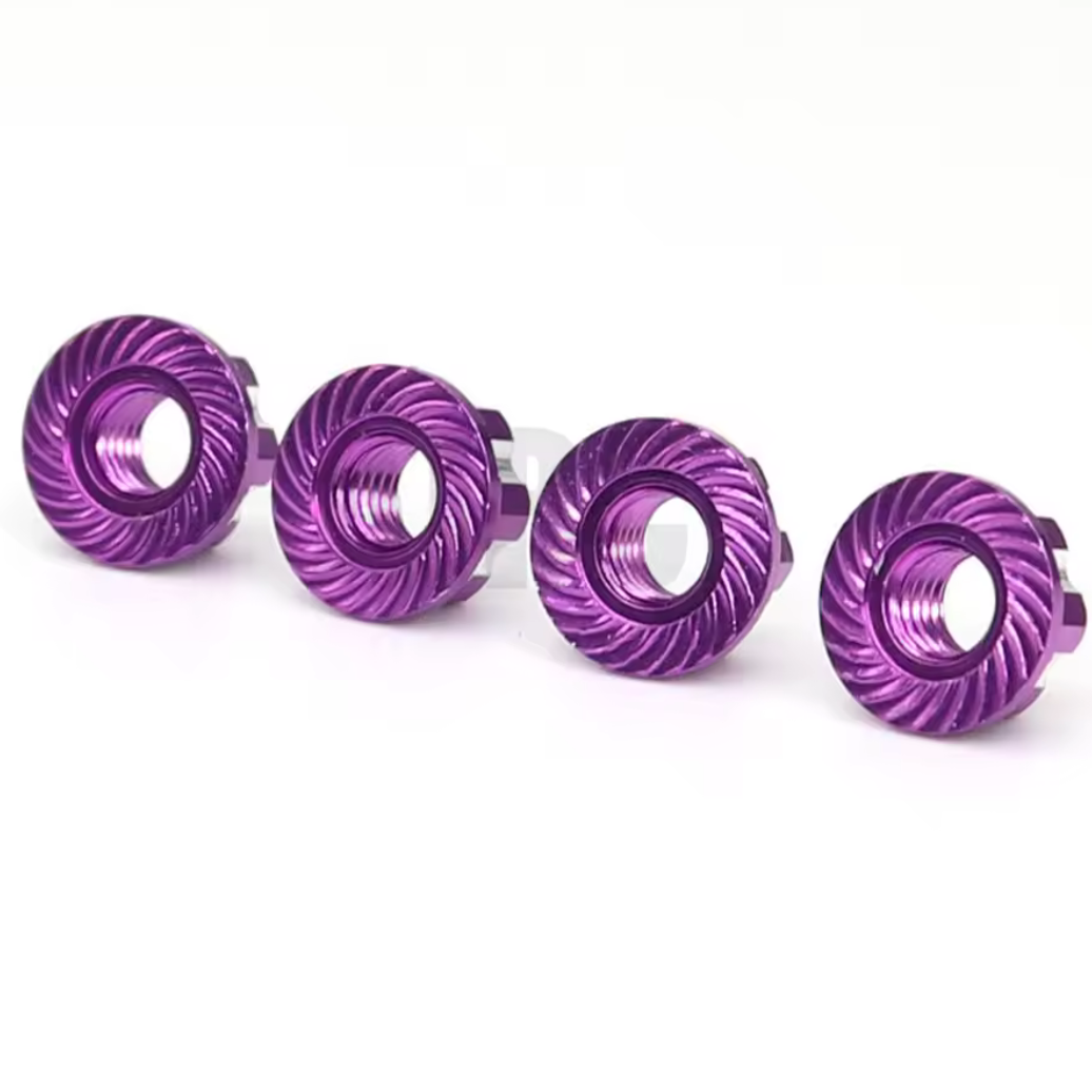 Aluminum M4 Wheel Nuts
