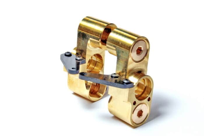 [OP-0166] BRASS STEERING KNUCKLES SET
